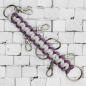 Preview: Schleifenorganizer - Bow Organizer weiß/ Muster lila